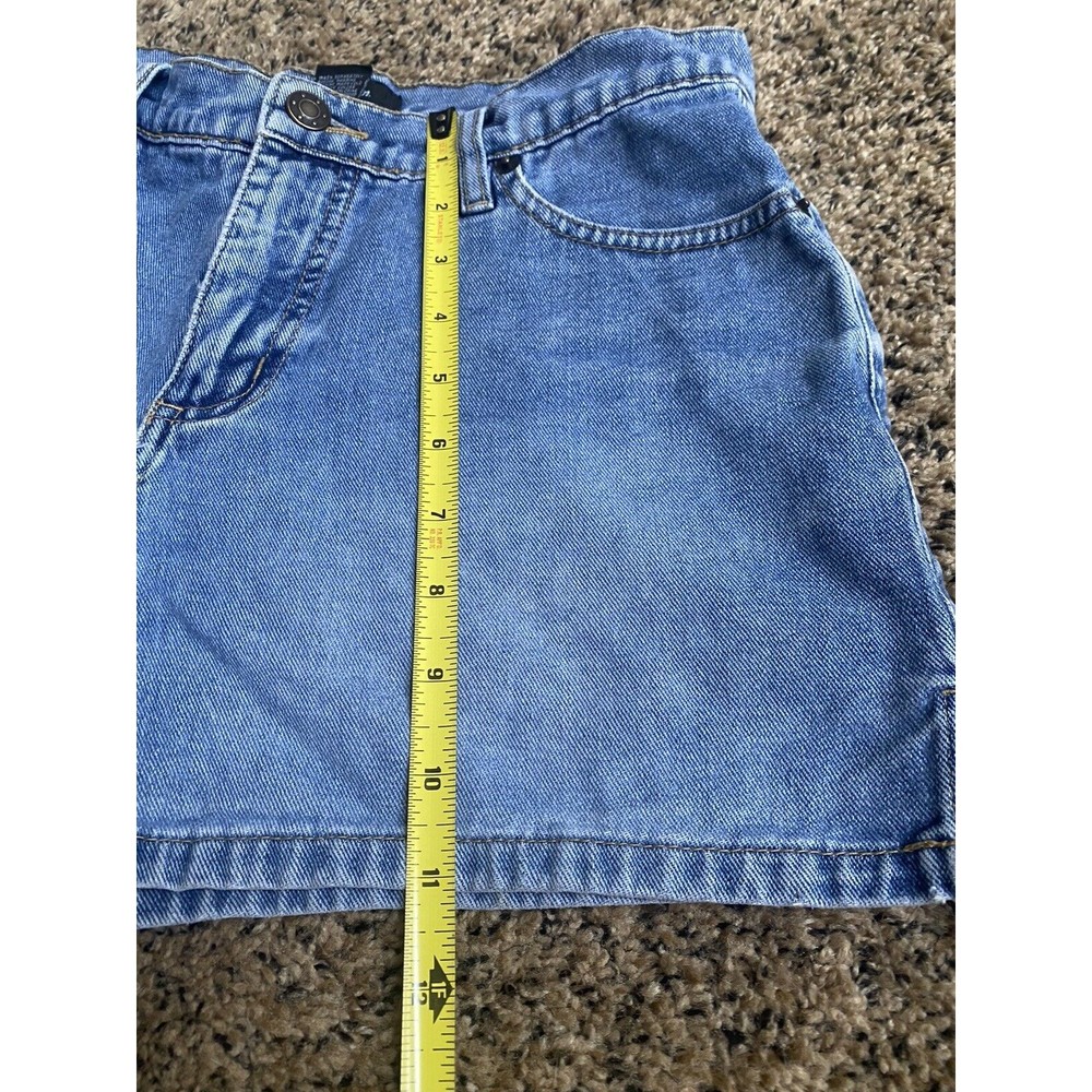 vintage 90’s 00’s Xhilaration jean shorts, Y2K, size 5 - Picture 5 of 7